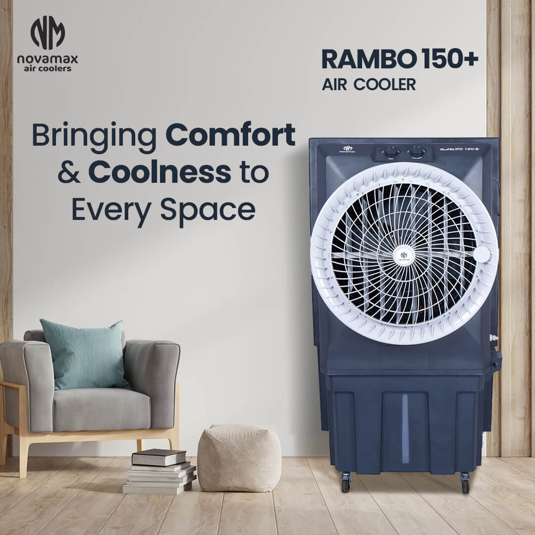 Novamax Rambo 150 Plus Air Cooler Price in Nepal | Honeycomb Cooling