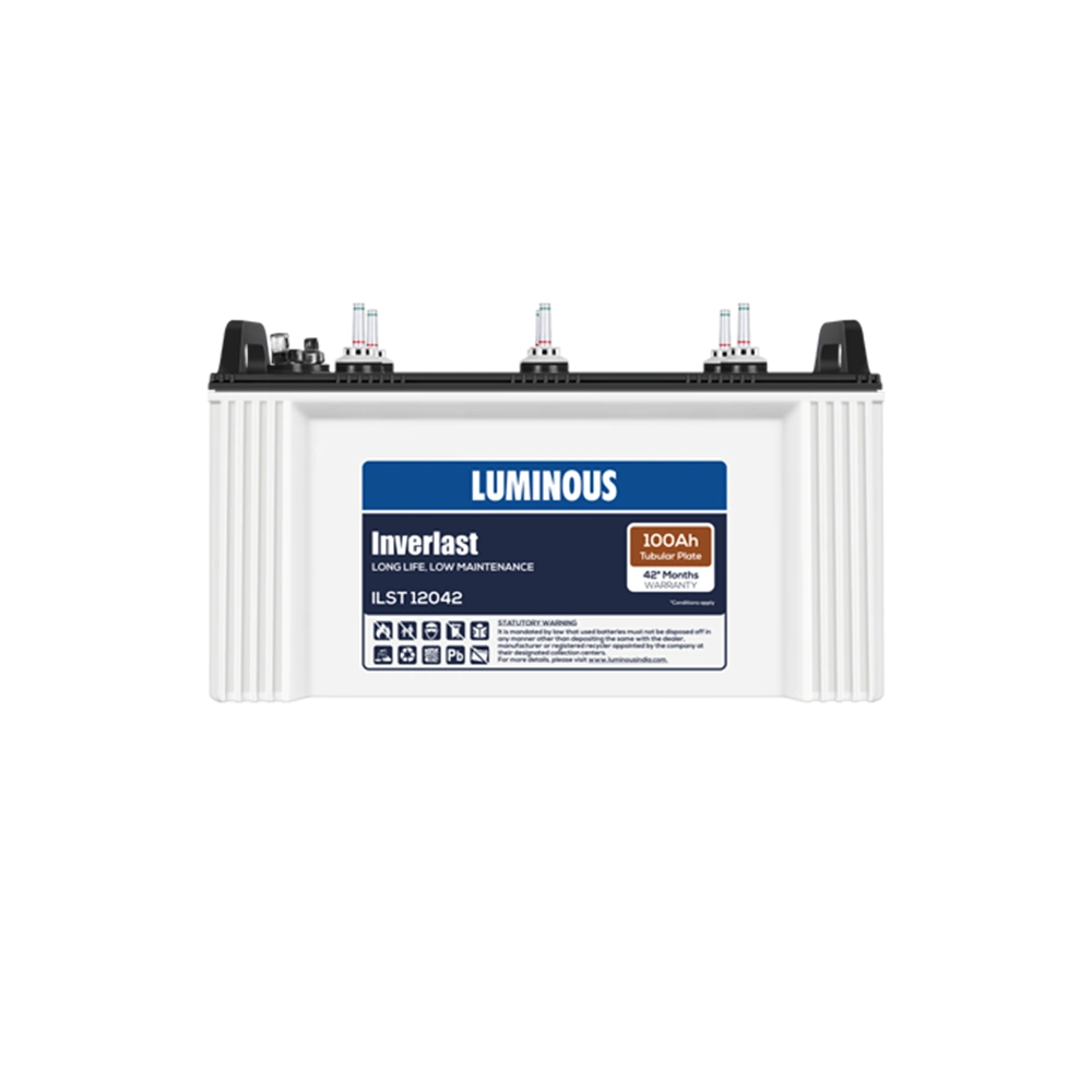 Luminous ILST 12042 Battery Price in Nepal | 100Ah Short Tubular Cell