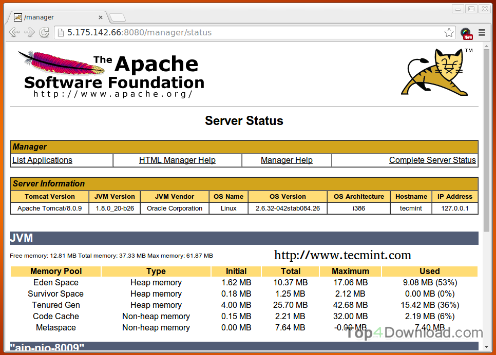 tomcat apache server download