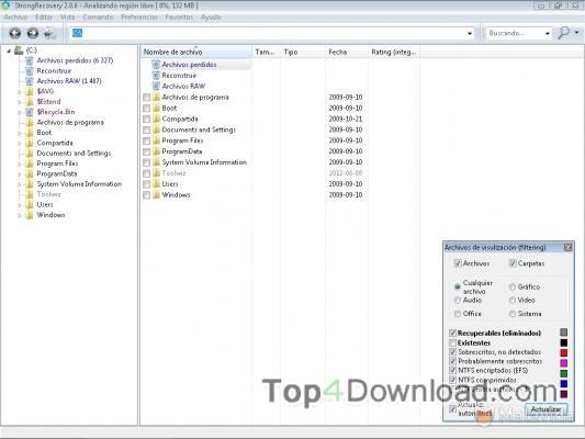 StrongRecovery Portable screenshot