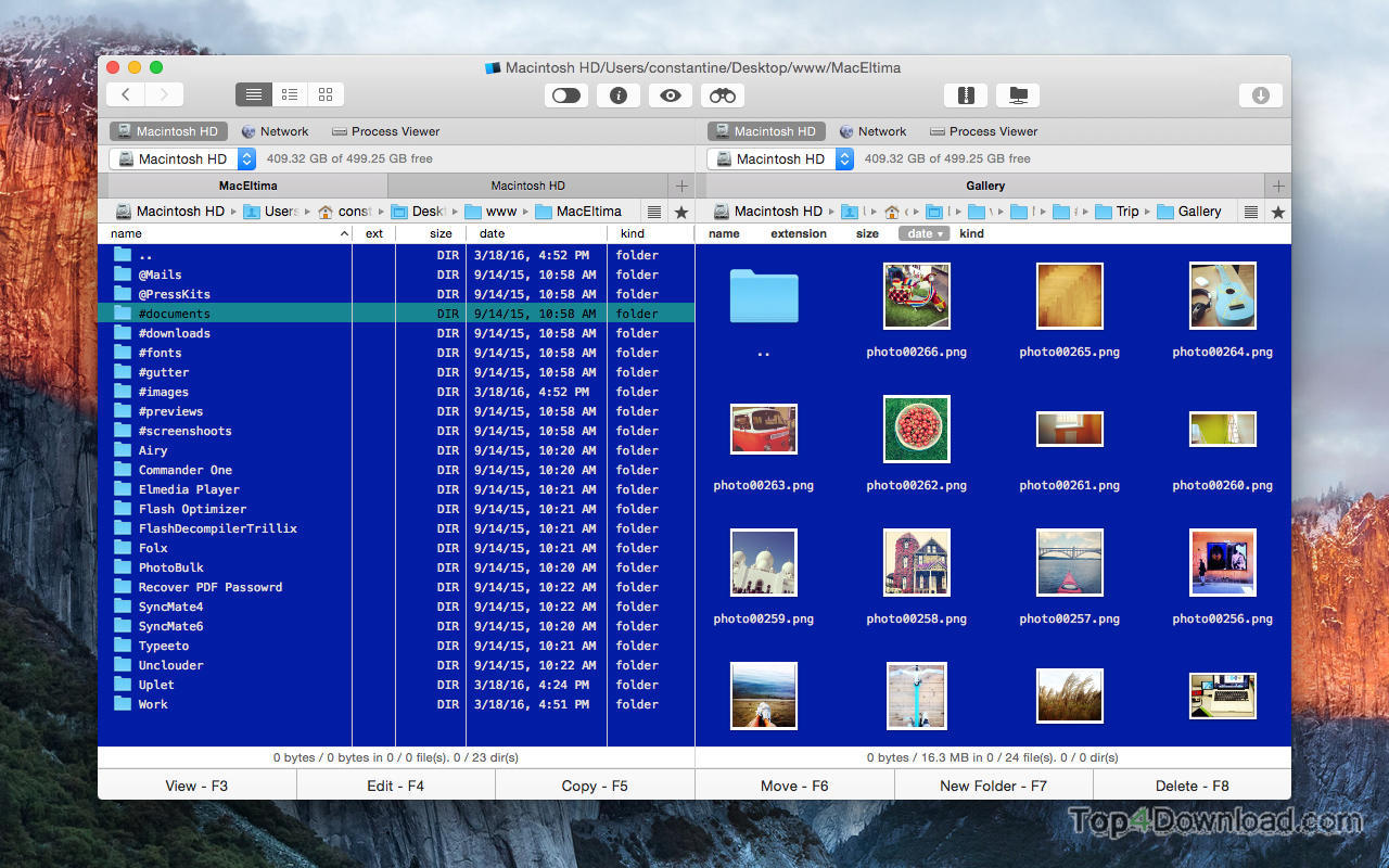 Commander One Pro for Mac screenshot