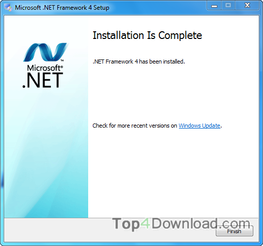 Microsoft .NET Framework 4 screenshot