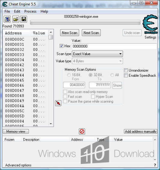 Cheat Engine - Windows 10 Download