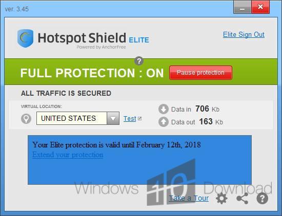 Hotspot Shield 12.5.1 Free Download for Windows 10, 8 and 7