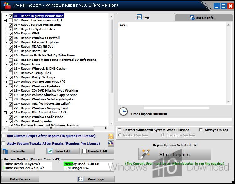 Windows Repair Free Download for Windows 10, 8, 7 windows 10 repair download