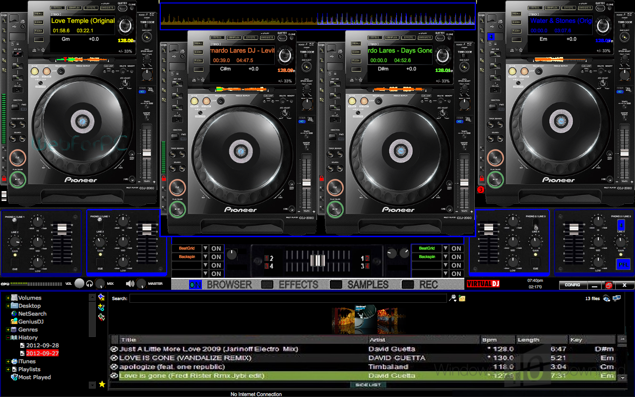 Virtual Dj Professional Mp3 Mixing software, free download