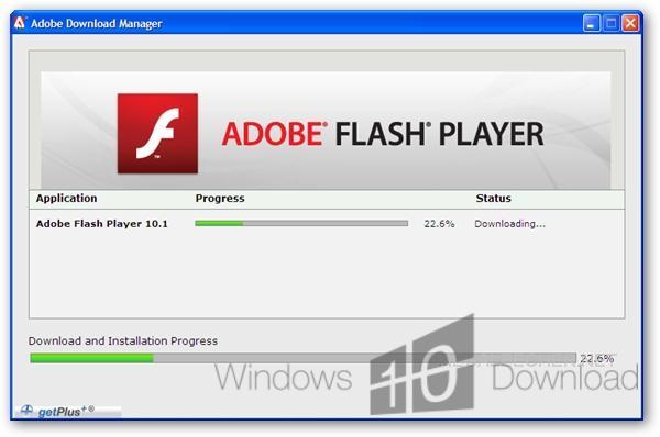 adobe flash player free download for windows 10 pro