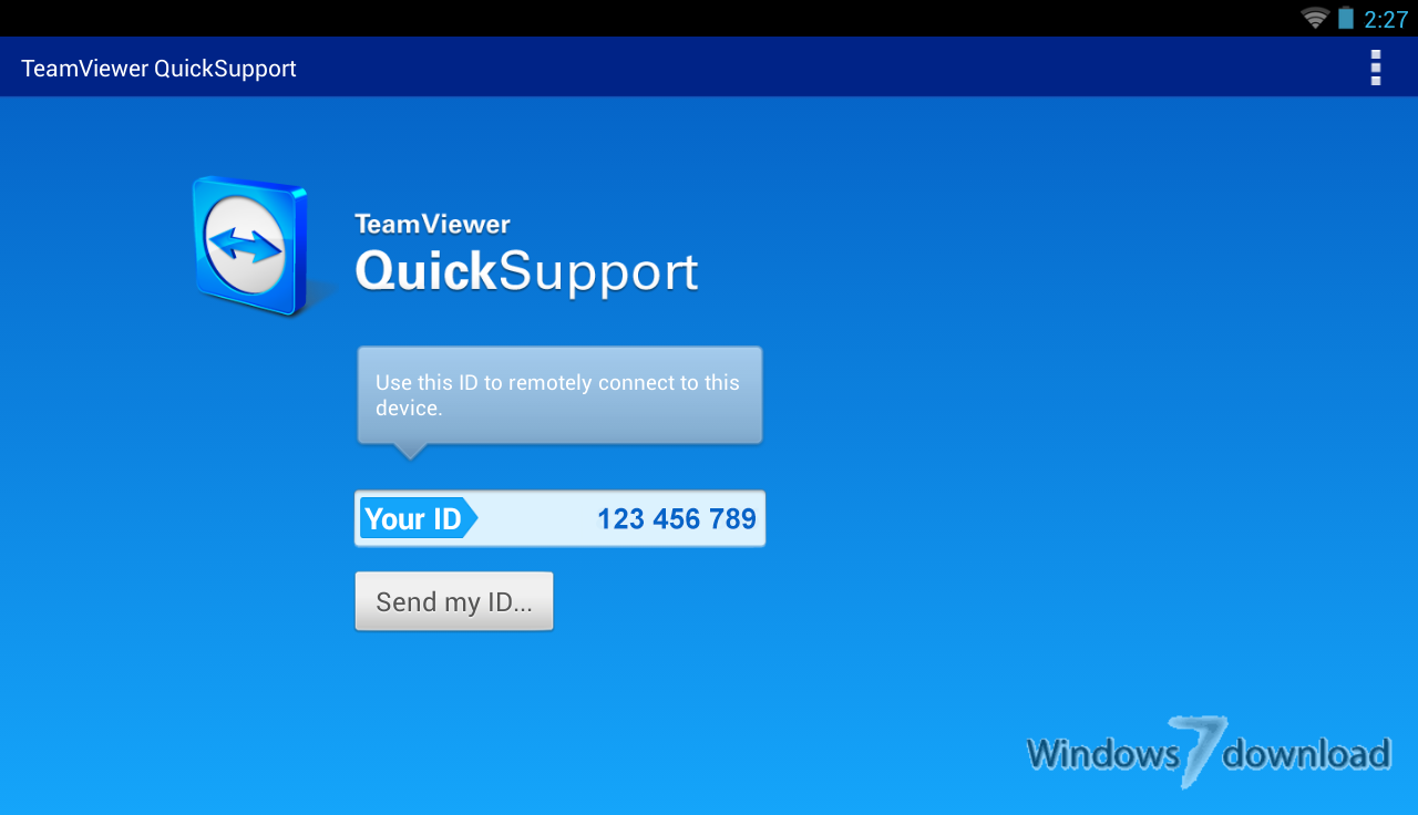 teamviewer quicksupport windows 7 download