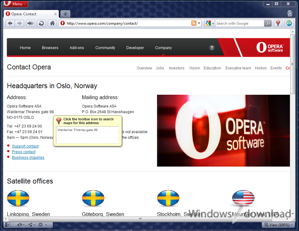 opera browser download for windows 7