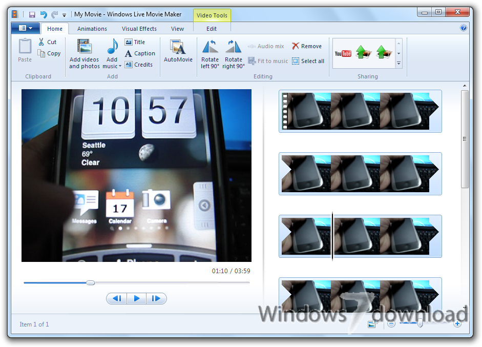 movie maker  windows 7 32 bit