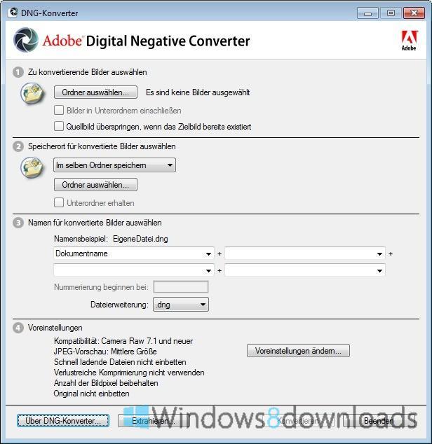 dng converter free download windows