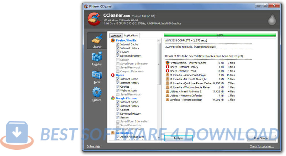 CCleaner 6.23.11010 full