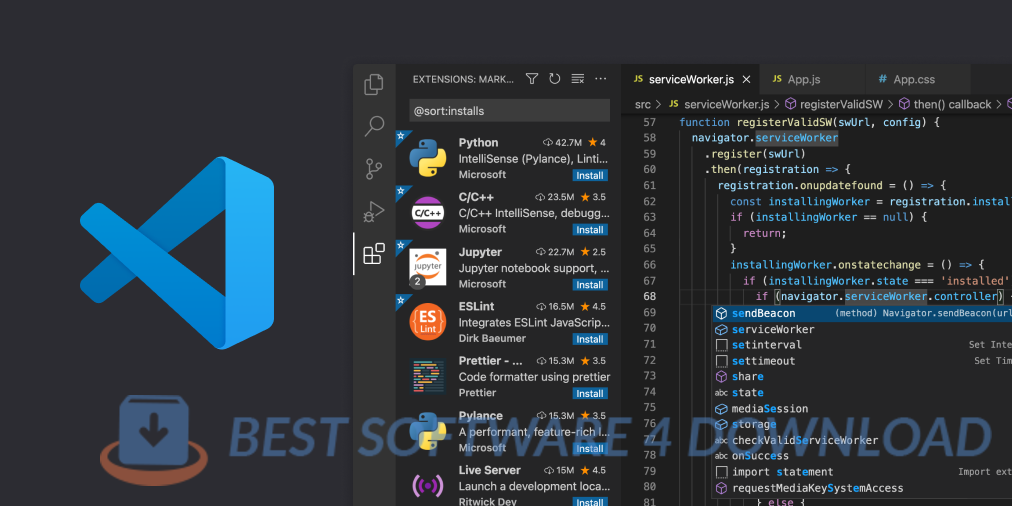 Visual Studio Code for Mac OS X 1.88.1 full