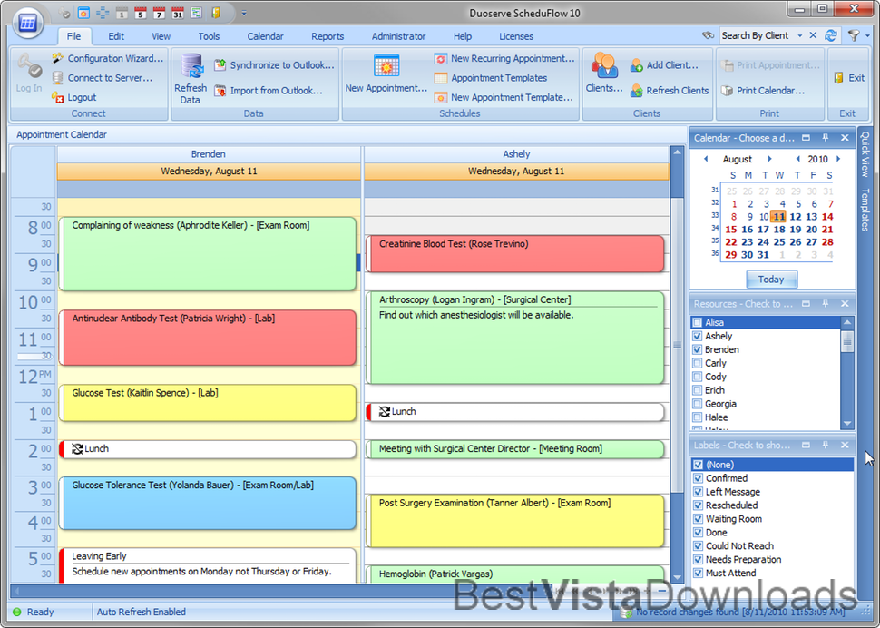 Duoserve ScheduFlow screenshot Duoserve ScheduFlow screenshot