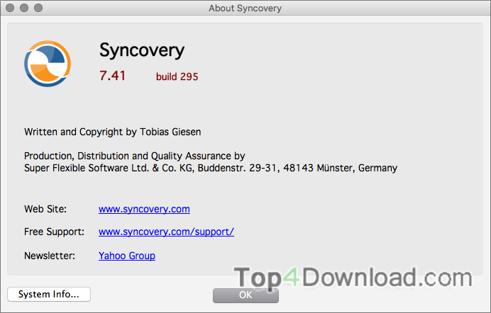Syncovery for Mac 9.26e full