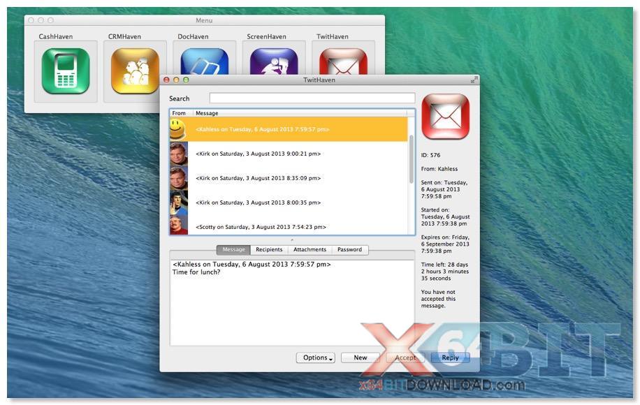 TwitHaven screenshot
