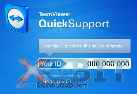 TeamViewer QuickSupport screenshot TeamViewer QuickSupport screenshot