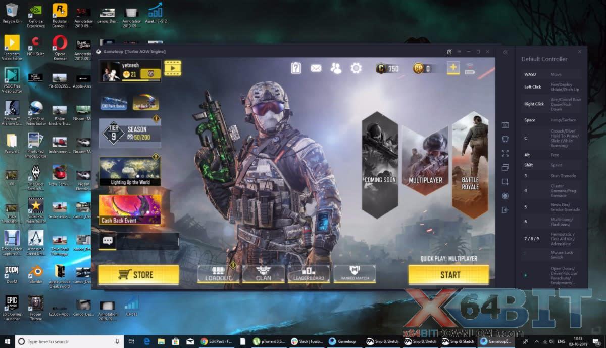 Call of Duty: Mobile for PC screenshot Call of Duty: Mobile for PC screenshot