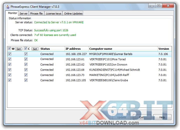 PhraseExpress screenshot PhraseExpress screenshot