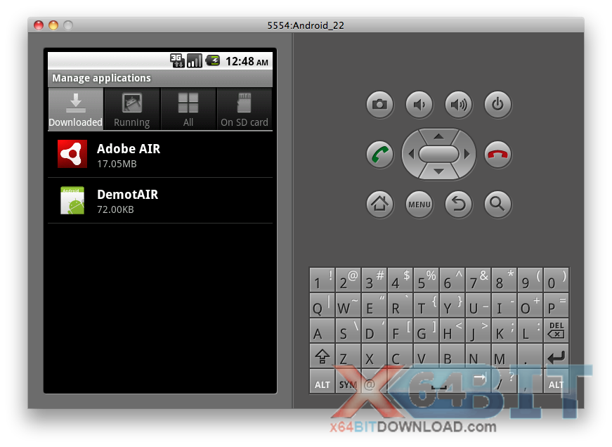 Adobe AIR SDK for Linux screenshot