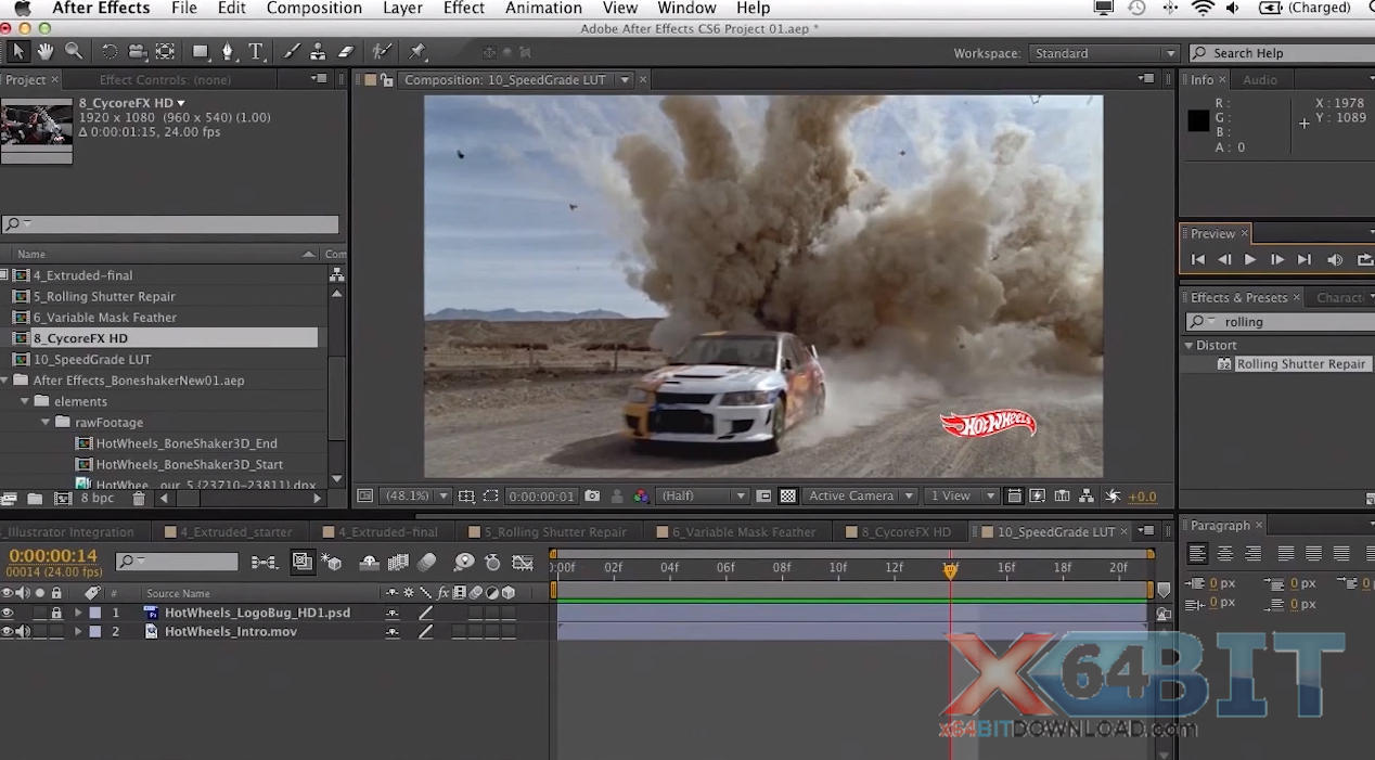 Adobe After Effects screenshot Adobe After Effects screenshot