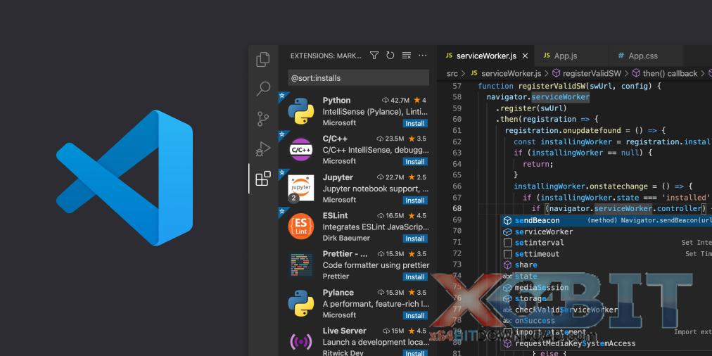 Visual Studio Code screenshot