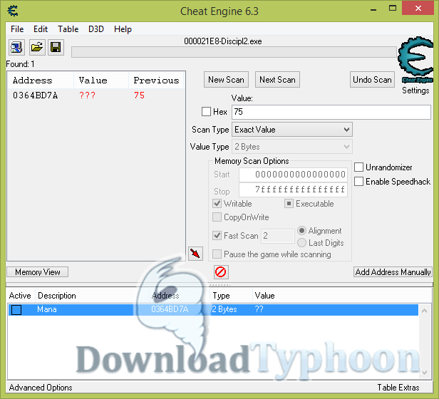 Cheat Engine for Mac 6.2 full Cheat Engine for Mac full screenshot
