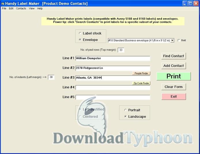 Handy Label Maker 6.5 full Handy Label Maker full screenshot