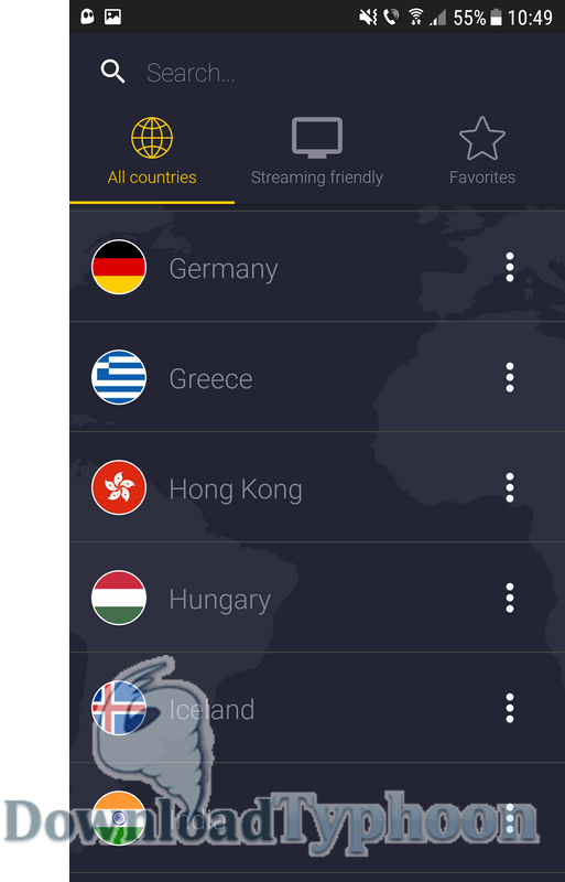 CyberGhost VPN Basic for Android 7.2.3.272 full CyberGhost VPN Basic for Android full screenshot