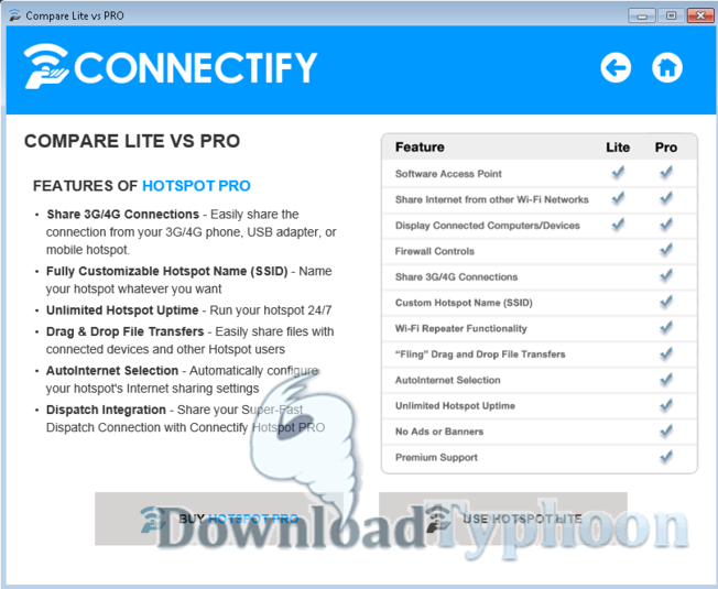 Connectify 2020.1.0.40115 full Connectify full screenshot