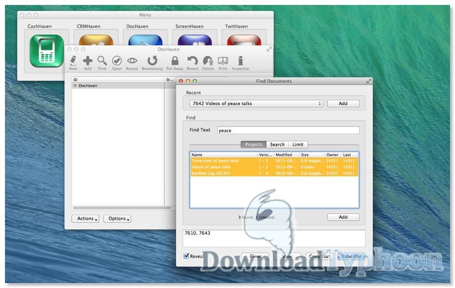 DocHaven for Mac OS X 4.8 full DocHaven for Mac OS X full screenshot