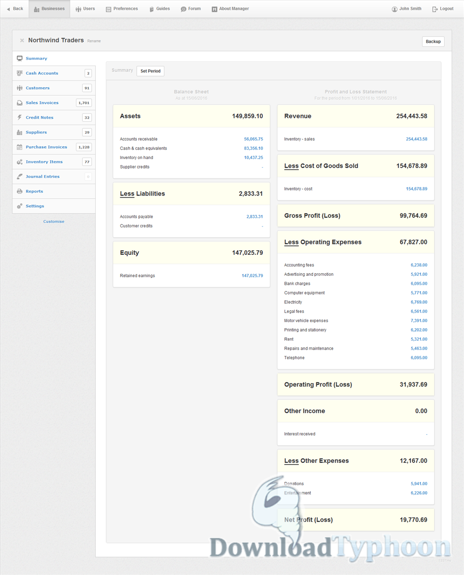 Manager for Linux 19.11.70 full Manager for Linux full screenshot