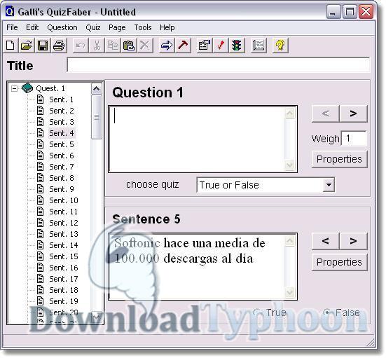 QuizFaber 3.1 Build 2 full QuizFaber full screenshot