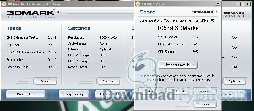 3DMark06 Basic Edition 1.2.1 full 3DMark06 Basic Edition full screenshot