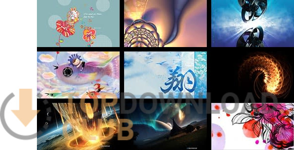 Windows 8 Themes - Abstract software