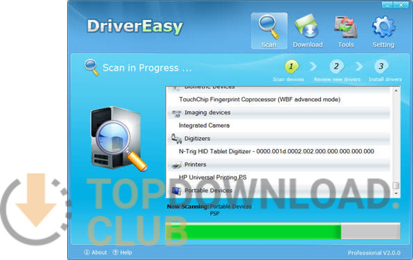 DriverEasy software