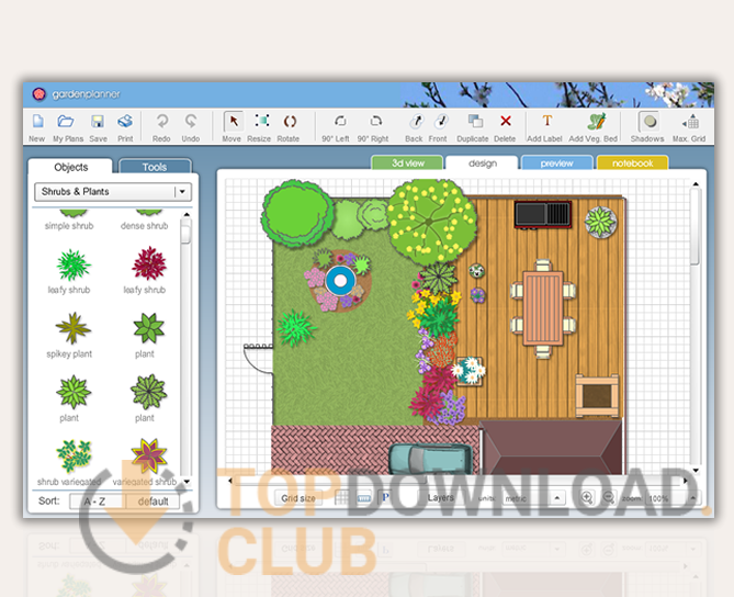 Garden Planner software