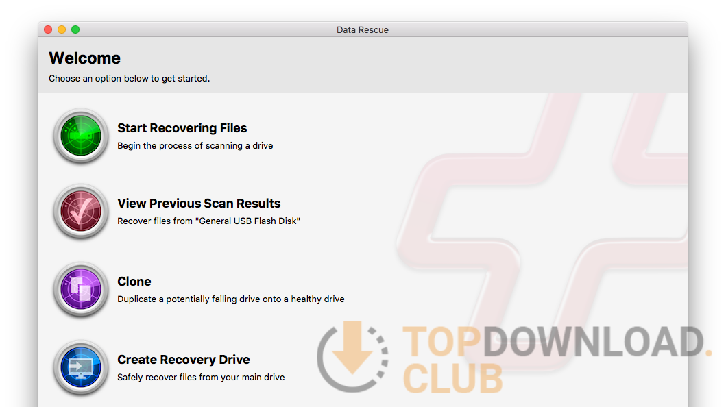 Data Rescue PC software