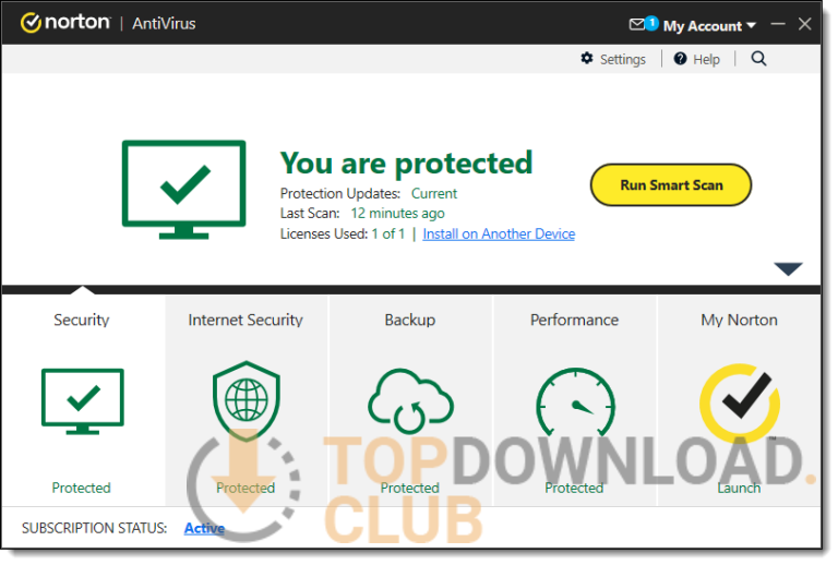 Norton AntiVirus software