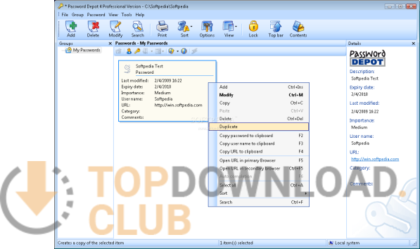 Password Depot Server software
