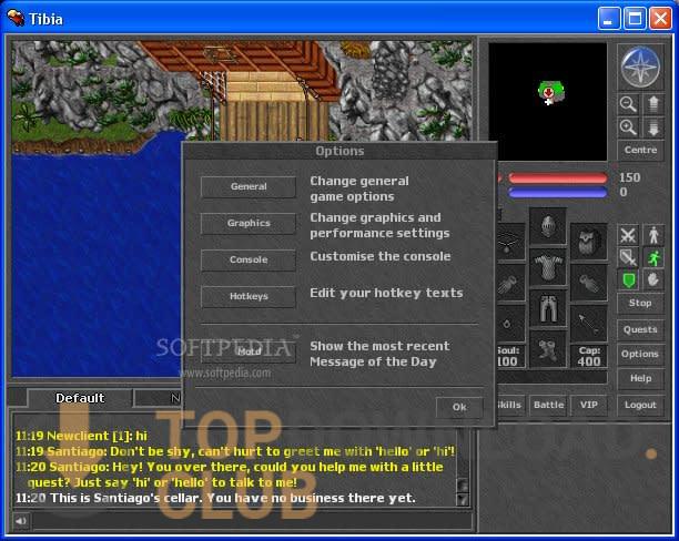 Tibia Client software