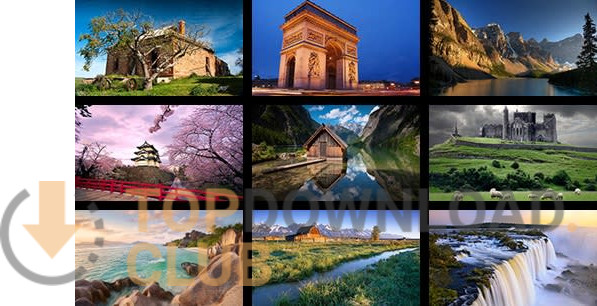 Windows 8 Themes - World software