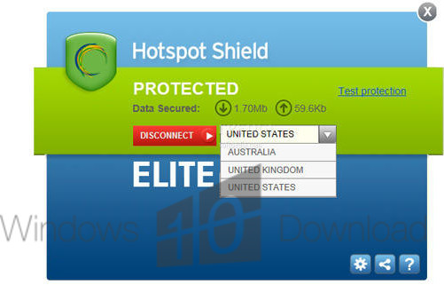 Windows 10 Hotspot Shield full