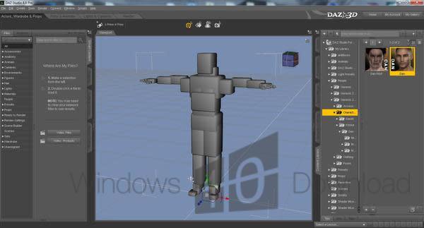 Windows 10 DAZ Studio full