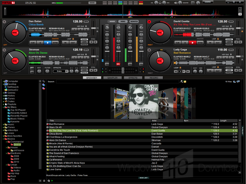 Windows 10 VirtualDJ PRO full