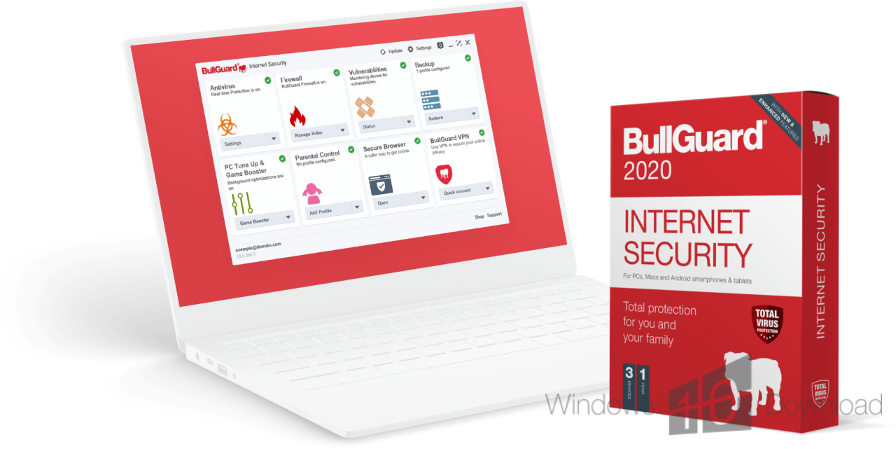 Windows 10 BullGuard Internet Security x64 full