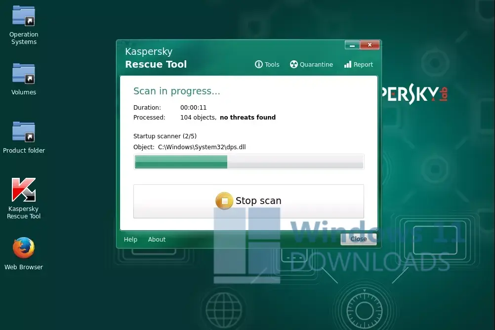 Kaspersky Rescue Disk Windows 11 download