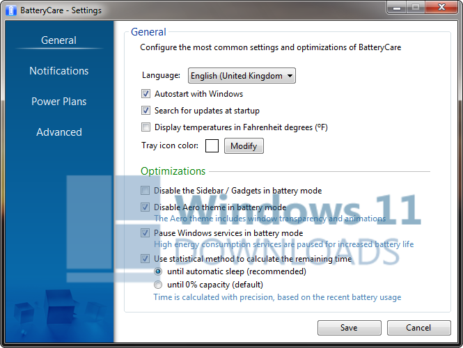 BatteryCare Windows 11 download