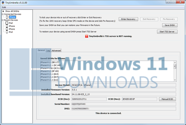 TinyUmbrella Windows 11 download