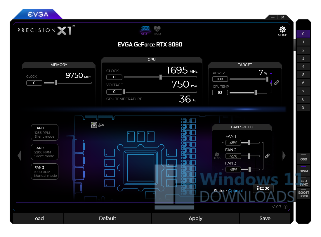 EVGA Precision X1 Windows 11 download